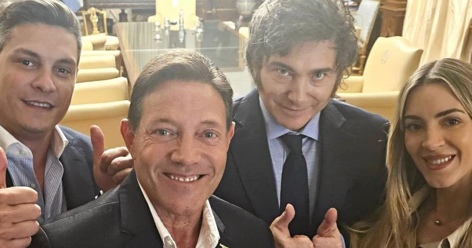 El lobo de Wall Street en la Casa Rosada- Javier Milei con Jordan Belfort