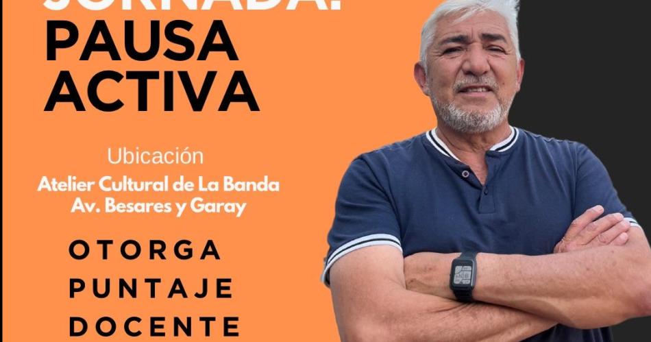 Invitan a participar de una Jornada de Pausa Activa 