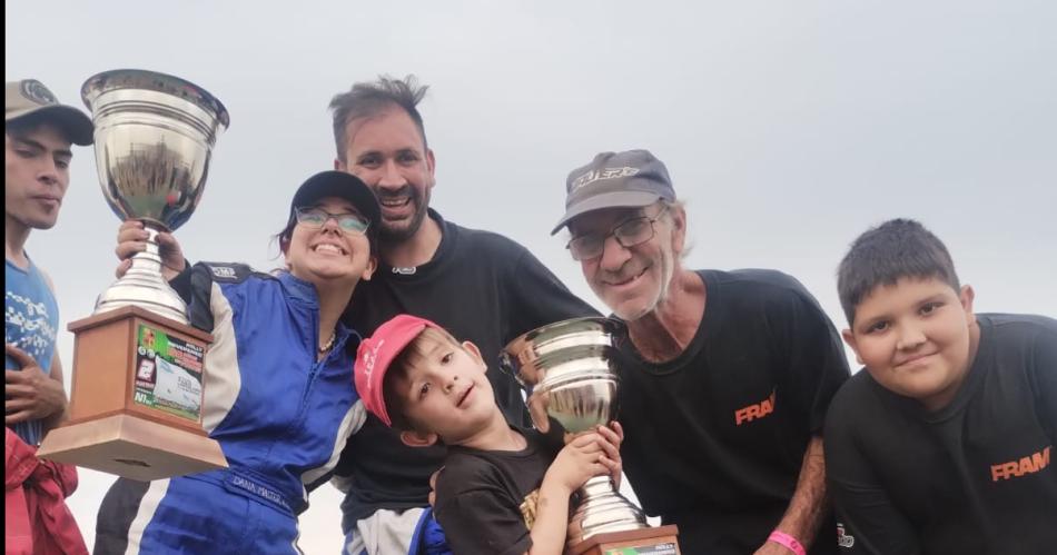 Una locura en el rally- quiso ganarle a su padre casi volcoacute en una curva y su video se hizo viral