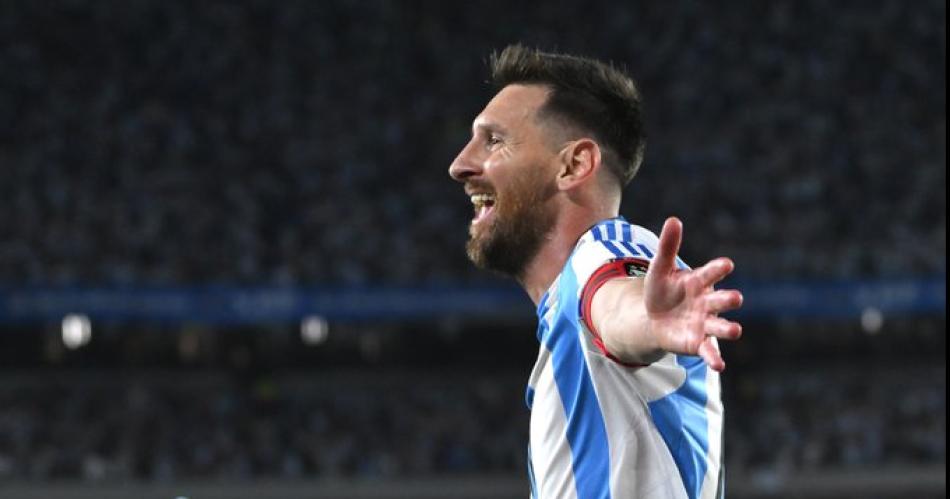 Triplete de un Messi maacutegico para la goleada 6 a 0 sobre Bolivia