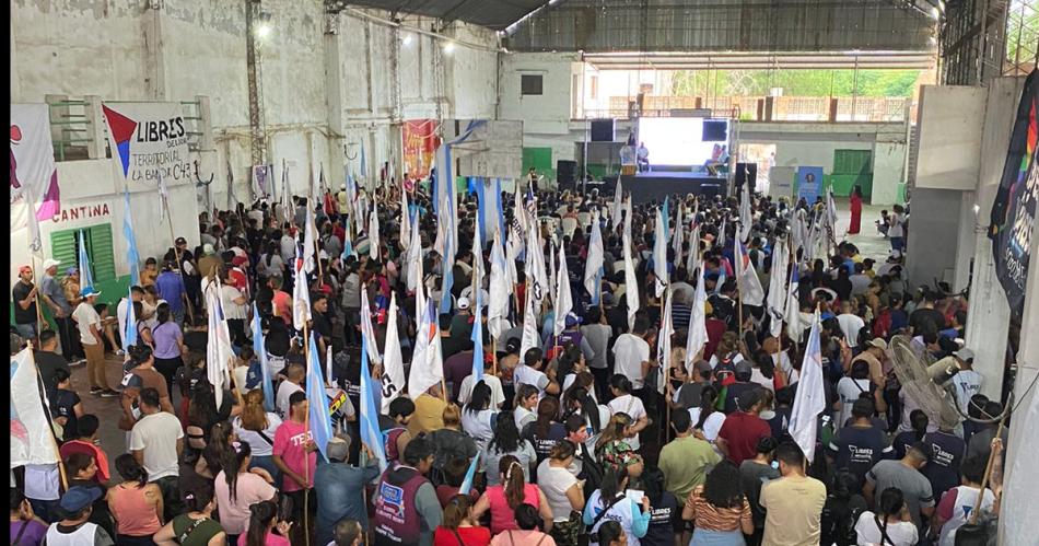 Libres del  Sur dio comienzo a su tercer Congreso Provincial