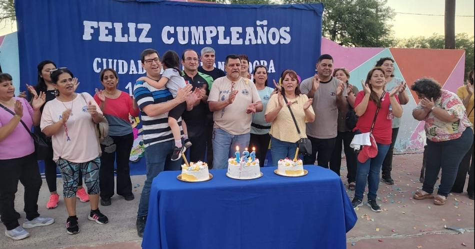 Comenzaron las diversas actividades por los 124 antildeos de Colonia Dora