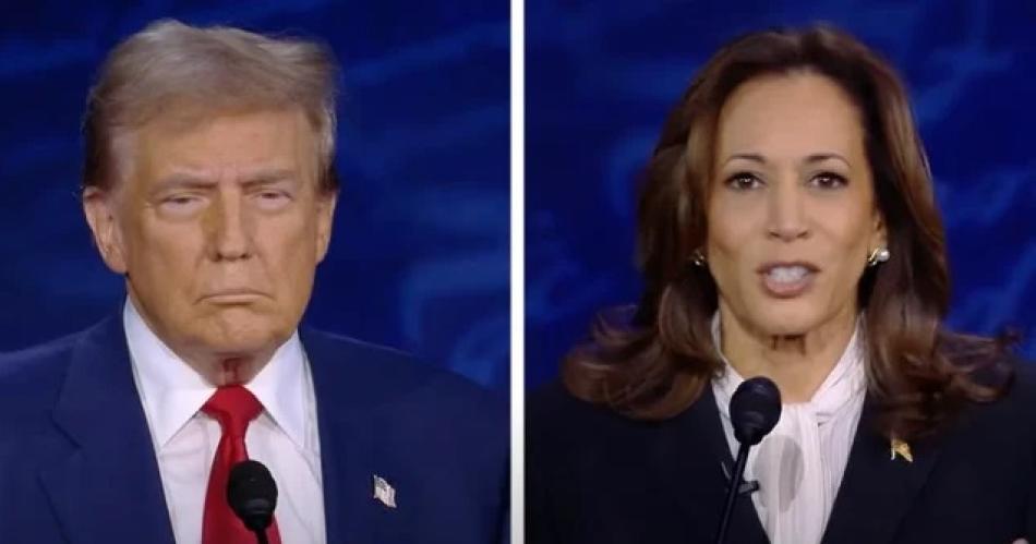 Donald Trump y Kamala Harris buscan el voto de los indecisos y los latinos