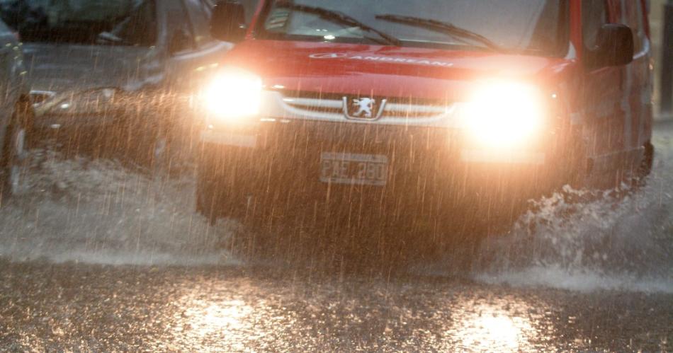 Postales de la lluvia- Algunas calles se encuentran inundadas 