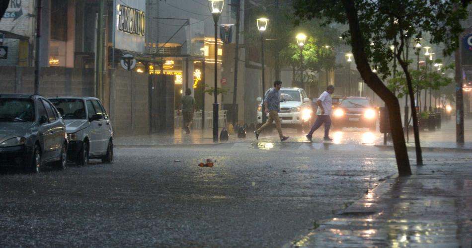 Postales de la lluvia- Algunas calles se encuentran inundadas 