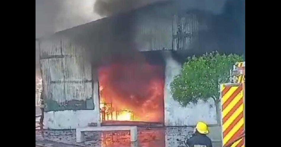 FOTOS  Incendio en las Termas- impresionantes imaacutegenes en exclusiva