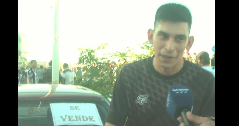 Locura por el Ferroviario- quiere vender el auto para ir a la final de la Copa Argentina