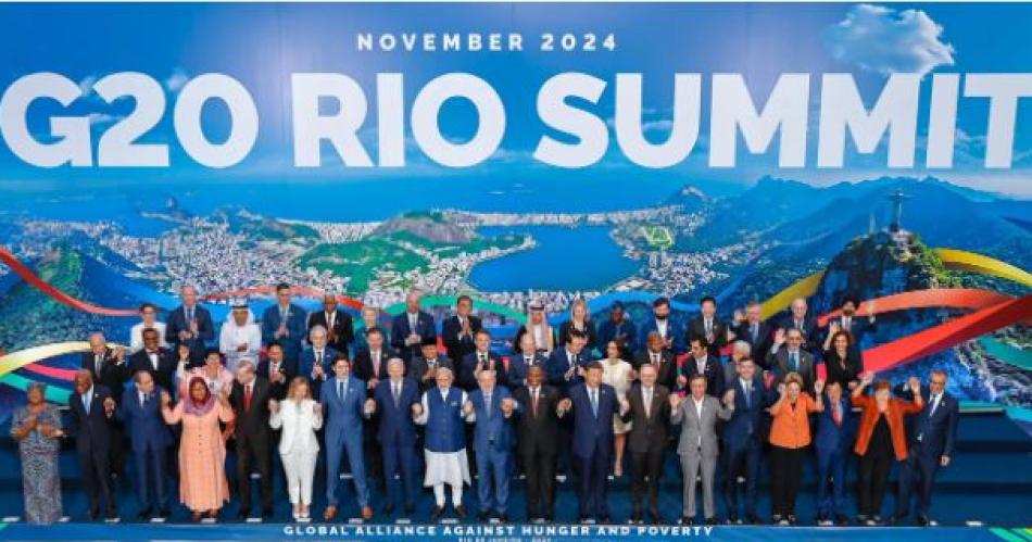 El gran ausente- Milei no estuvo en la foto oficial de la Cumbre del G20