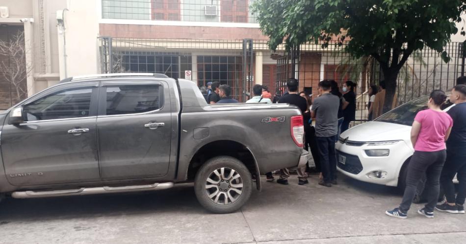 Allanan la casa del Gordo Curi- Buscan abrir dos cajas fuertes