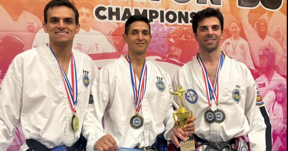 Destacada actuacioacuten de taekwondistas santiaguentildeos en Estados Unidos