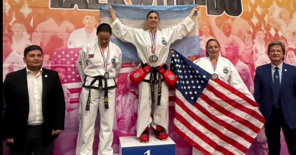 Destacada actuacioacuten de taekwondistas santiaguentildeos en Estados Unidos