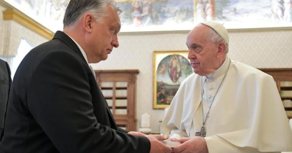 El Papa y el premier de Hungriacutea hablaron sobre la paz en Ucrania