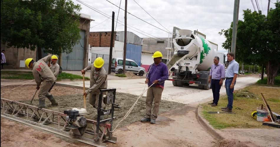 Avanza el programa de obras de pavimentacioacuten en la ciudad