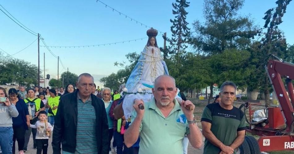 Choya rinde homenaje a la Virgen del Valle