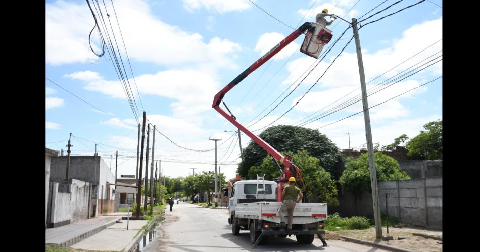 Realizan la reposicioacuten de luminarias Led que se encontraban deterioradas