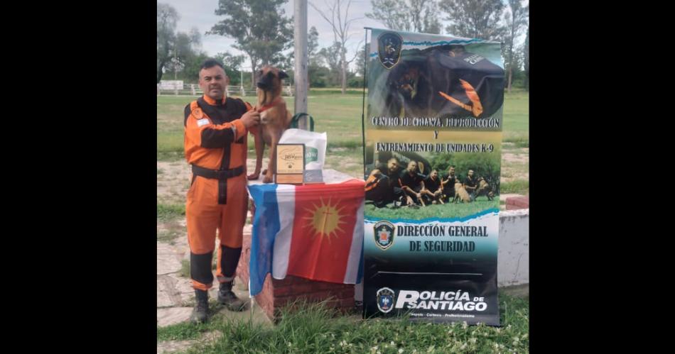 Competencia internacional- los perros del Departamento k-9 llegaron a los primeros puestos