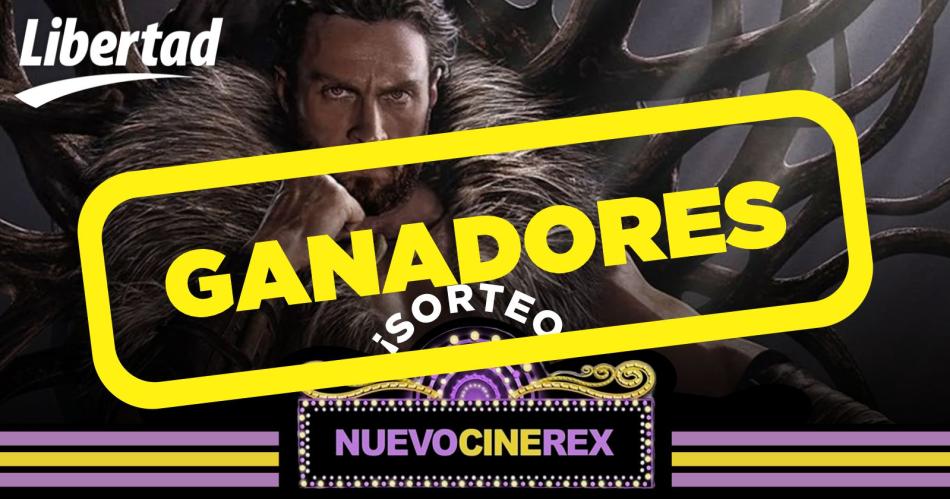 Estos son los ganadores de las entradas para el Cine Rex