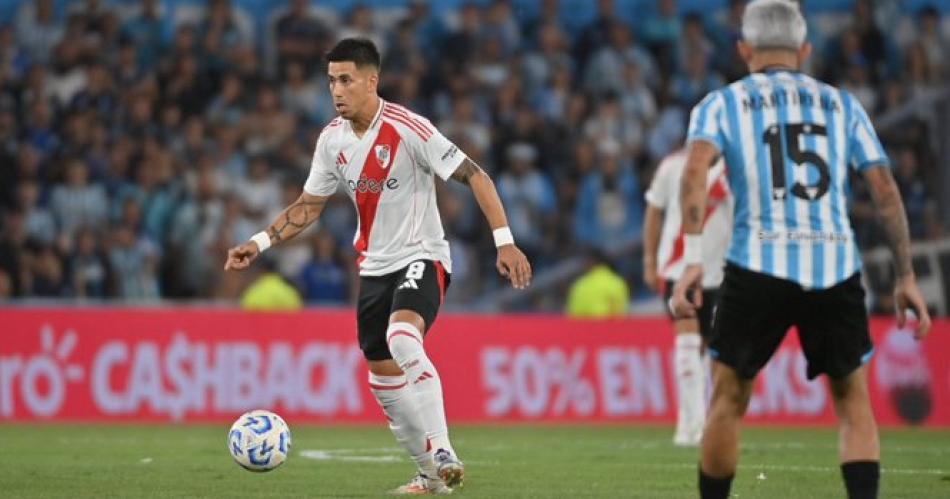 River no pudo contra Racing en Avellaneda