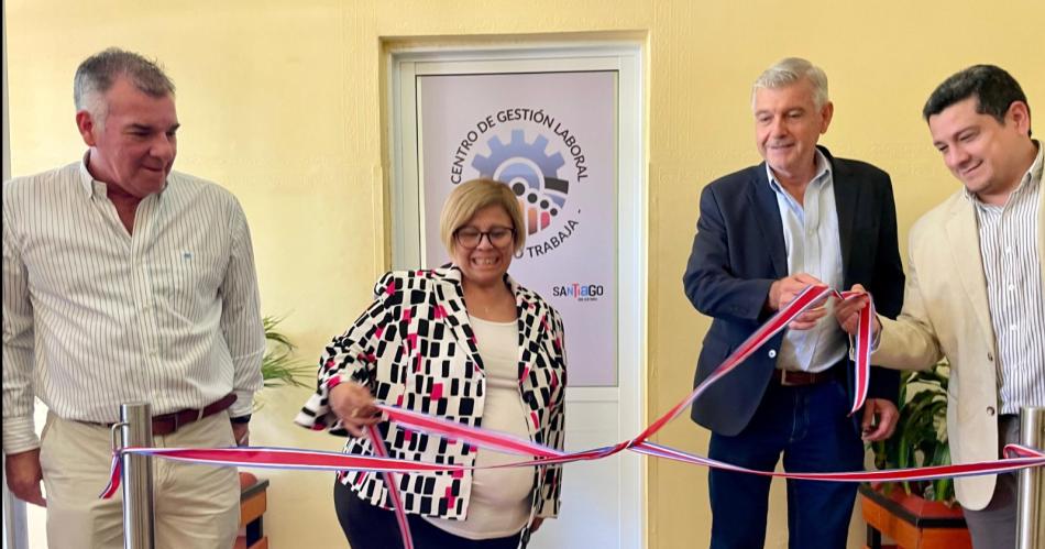 Inauguran el Centro de Gestioacuten Laboral Santiago Trabaja en la ciudad de Nueva Esperanza