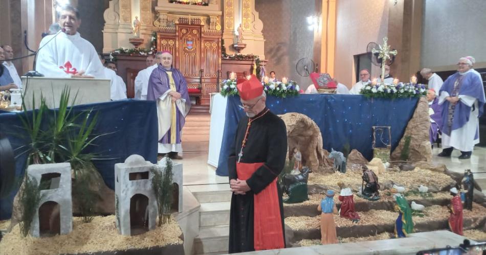 Monsentildeor Vicente Bokalic celebroacute su primera misa como cardenal en Santiago 