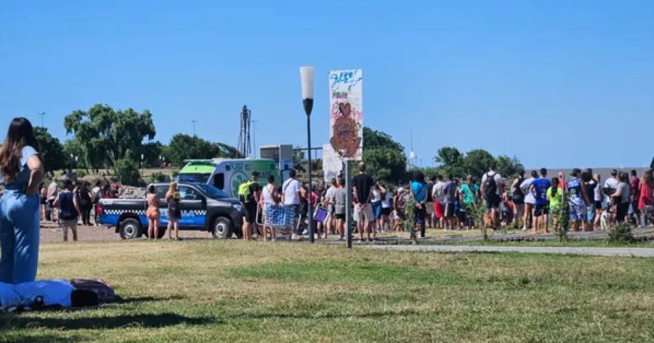 Tragedia y conmocioacuten- murioacute ahogado un hombre que se metioacute a nadar en el Riacuteo de la Plata