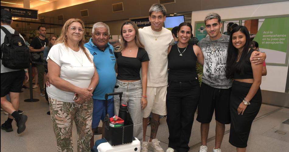 Carrizo- Brindeacute por otro antildeo lleno de alegriacuteas y darle otra felicidad a mi familia