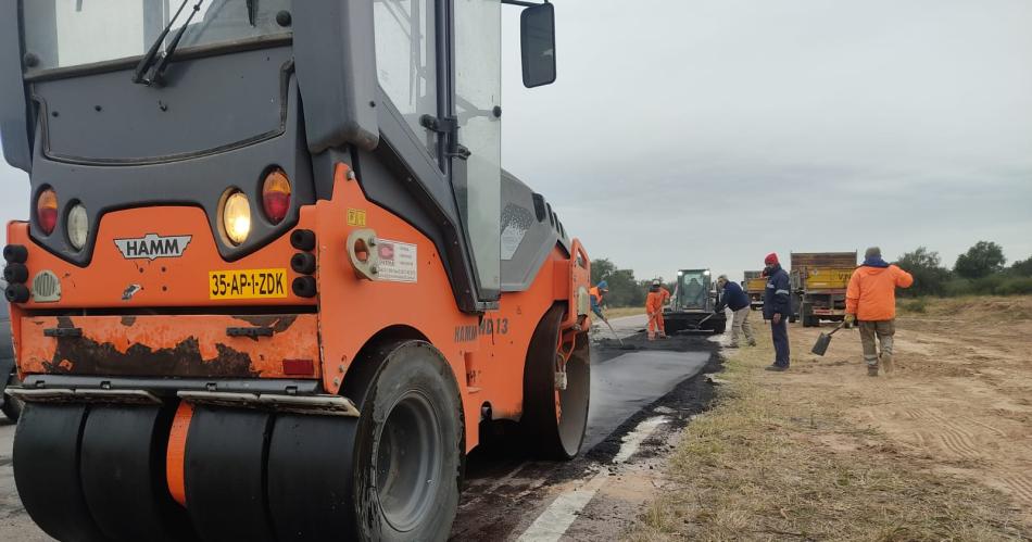 Vialidad Nacional culmina el antildeo con tareas de conservacioacuten de las rutas nacionales en toda la provincia