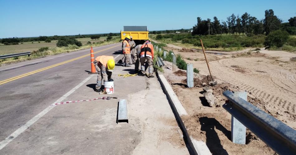 Vialidad Nacional culmina el antildeo con tareas de conservacioacuten de las rutas nacionales en toda la provincia