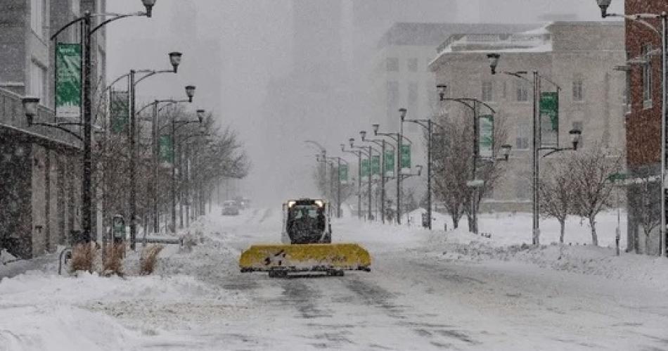 EEUU y el norte de Europa sufren feroz tormenta invernal