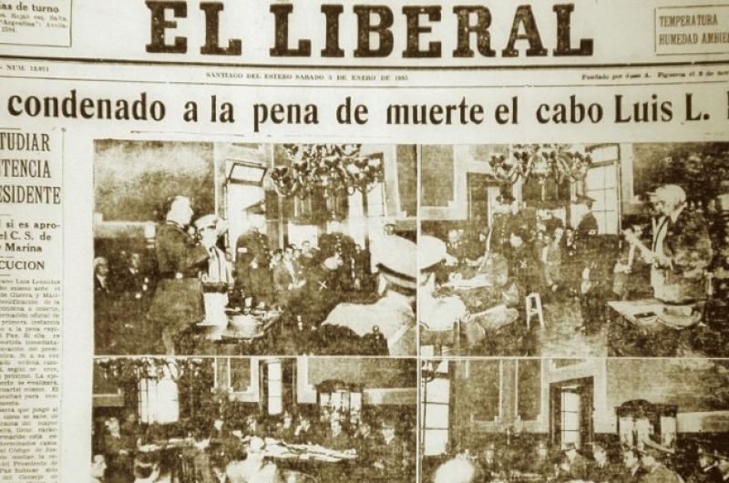 DOCUMENTO HISTÓRICO Las tapas y pginas de EL LIBERAL de entonces reflejaron los detalles del episodio que conmocionó a Santiago y el país