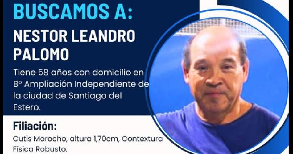 Intensa buacutesqueda de un hombre de 58 antildeos que no volvioacute a su domicilio