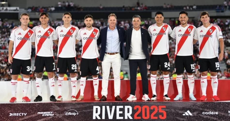 River se lucioacute en el Monumental y le ganoacute a Meacutexico en el uacuteltimo amistoso de pretemporada