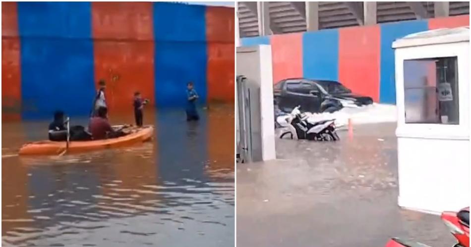 La feroz tormenta generoacute numerosos inconvenientes en la ciudad Capital