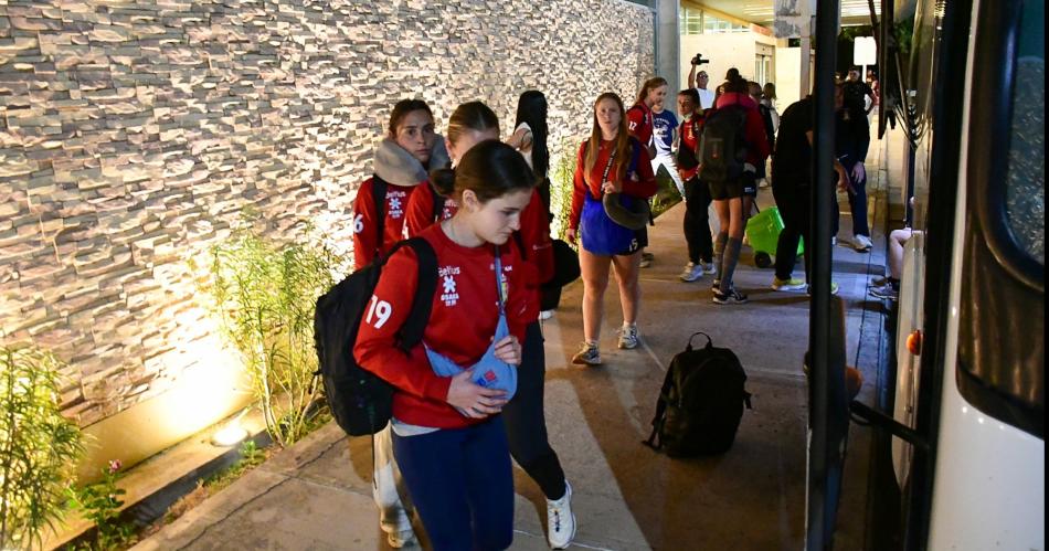 La Seleccioacuten femenina de Beacutelgica arriboacute a Santiago del Estero