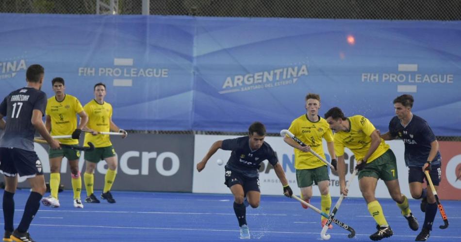 Importante victoria de Los Leones antes Australia en la FIH Pro League de Hockey