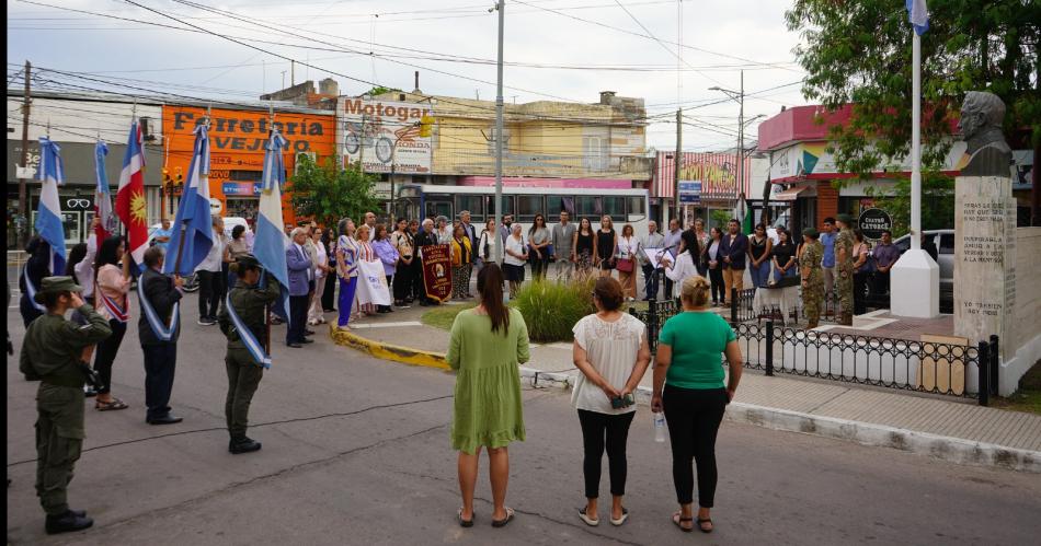 La comuna conmemoroacute el 247ordm natalicio del General San Martiacuten